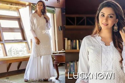 Pulak exports Rayon Designer Stitched Suit, For 0075