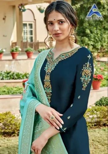 Alisa Georgette Fancy Salwar Suit