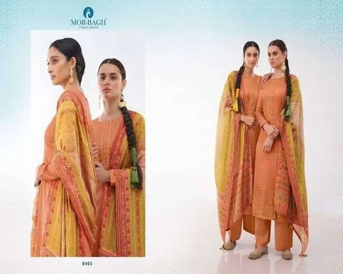 Mor Bagh Present Bandhan Tussar Silk Designer Fancy Salwar Kameez, Embroidery