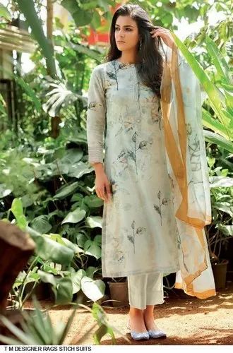 Semi Stitched Designer Printed Suits, Cupromal