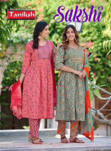 Cotton TANIKSH NYRA CUT KURTI, Size: XL