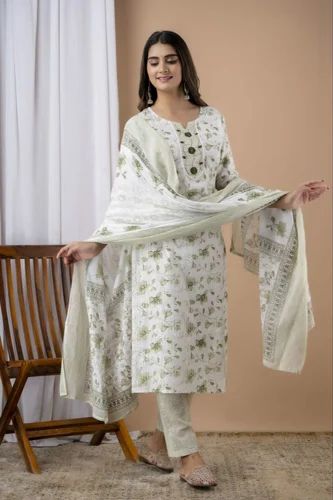 Blue Cotton Suit