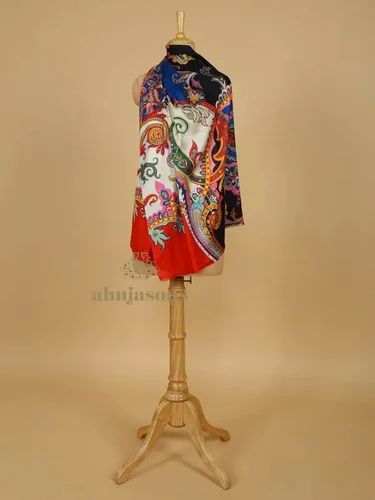 SKU AS01570949 Printed Silk Stole