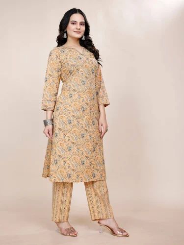 Cotton Salwar Suits, Straight Suit, Stitched