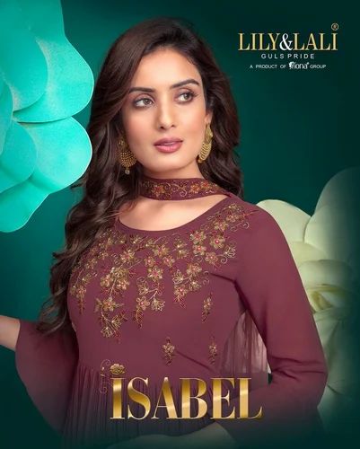 Lily & Laly Brand By Isabel Kurti With Sharara And Dupatta Wholesale Catalouge