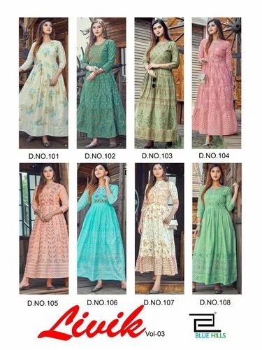 LIVIK Vol 3 By Blue Hills Cotton Kurti