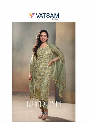 VATSAM REFRESH BY VIRADI VINAY FASHION ADORABLE DIGITAL PRINT READYMADE SALWAR KAMEEZ