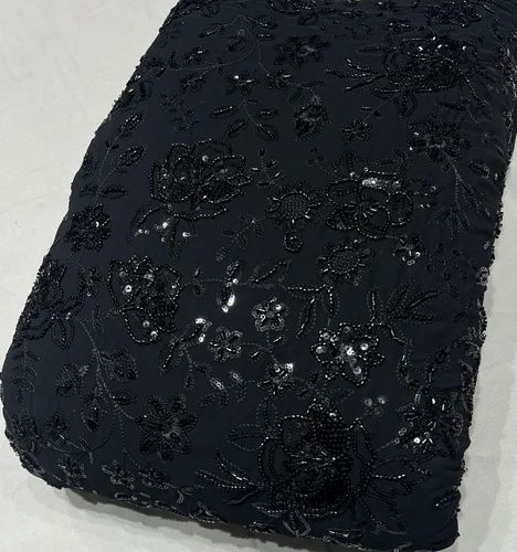 Georgette heavy cutdana, GARMENTS