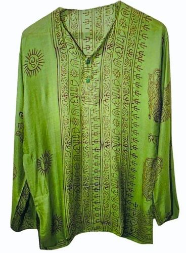 Green Ethnic Kurtis Or Tunics