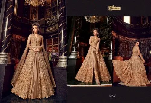 Georgette CHIKU Pakistani Lawn Suit, Stitched
