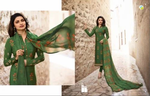 Party Wear Straight Long Suit