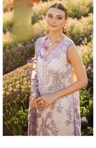 Embroidered Cotton Pakistani Lawn Suit