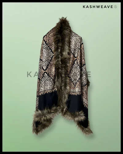 Kashmiri Embriodery Fur Stole