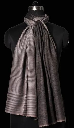 Light Purple Reversible Cashmere Stole