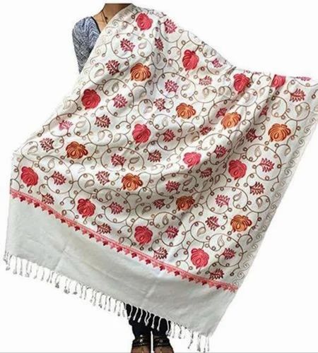 Rayon Pink Ladies Casual Stole