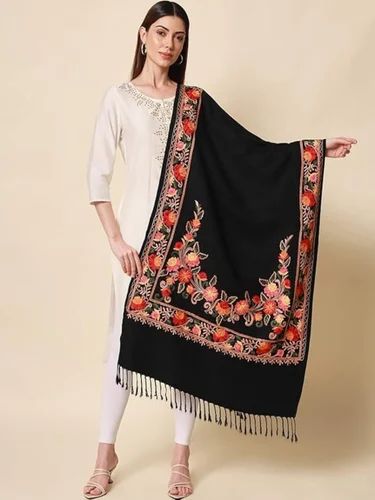 Wool Kashmiri Embroidery Pashmina Stoles