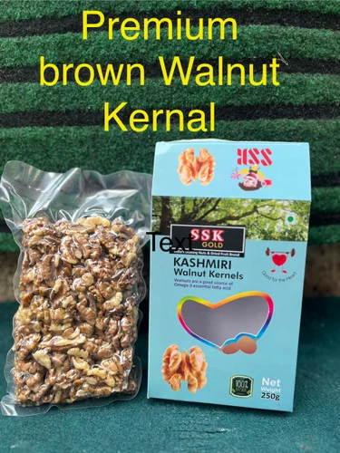 Brown Walnut Kernels Akhrot Giri