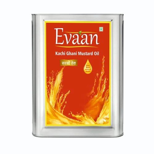 15L Evaan Kachi Ghani Mustard Oil