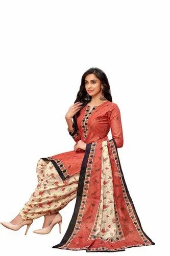 Printed Pure Cotton Salwar Suit