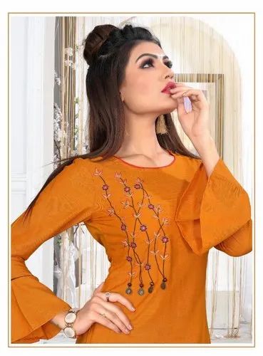 A-Line Woman Designer Kurtis