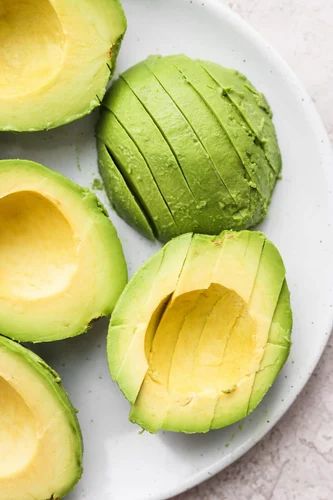 Frozen avocado slice