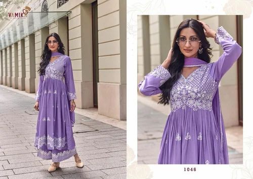 Rayon Lakhnavi Kurti