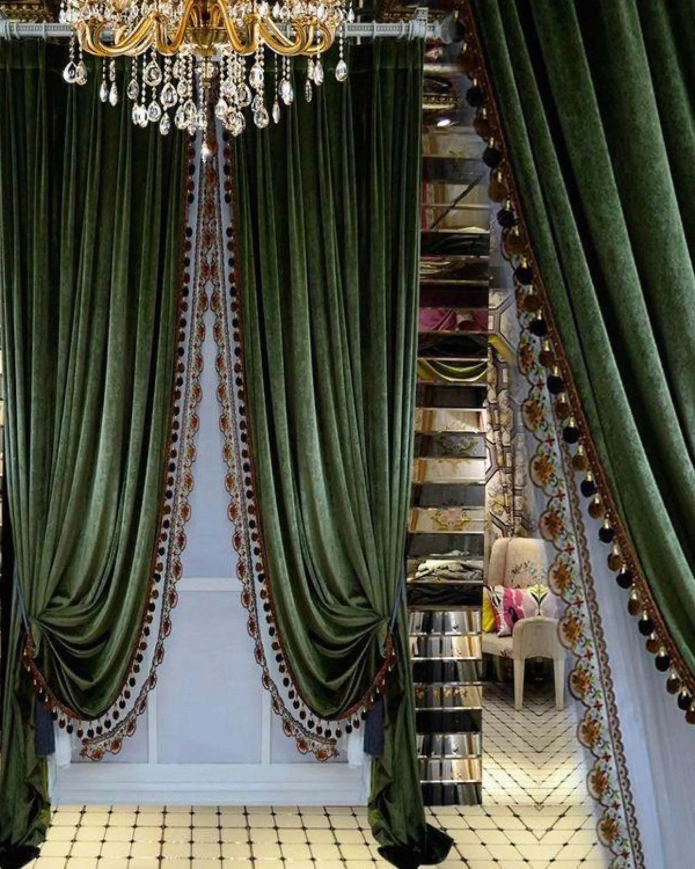 VELVET CURTAINS