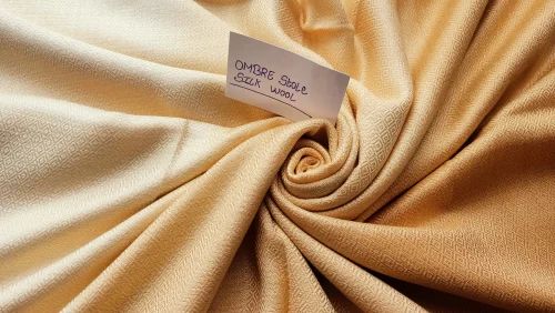 Custom made ombre silk wool stoles for girls and ladies of all age groups and in sizes aswell