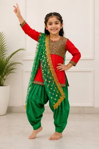 Punjabi Bhangra Dress