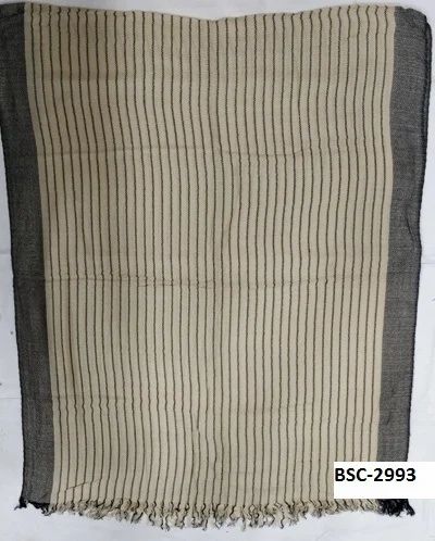 Viscose Yarn Dyed Stripe Stole