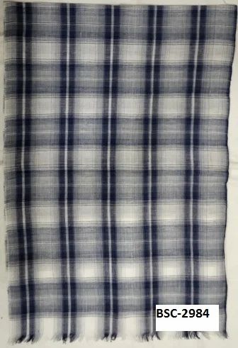 Viscose Yarn Dyed Check Stoles