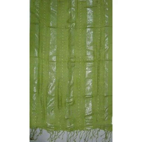 Green Printed Viscose Ladies Stoles