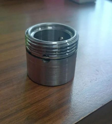Yellow / Silver New Model Dust Cap, Single Piece Packing, Round