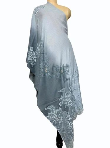 Grey French Lace stoles
