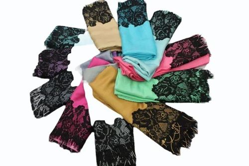 Silk French Lace Palla Stole