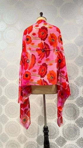 Wool Digital Print Stole