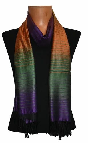 Viscose Dobby Stripes Stole