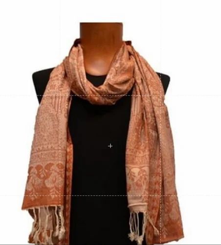 Royal Shawls Viscose Self Jamavar