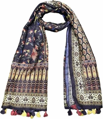 Digital Printed Cotton Stole