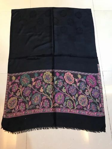Kshitiz Textiles Embroidered Silk Kani Palla