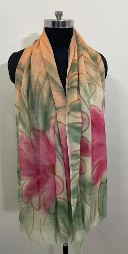 Cotton Hand Printed Stole