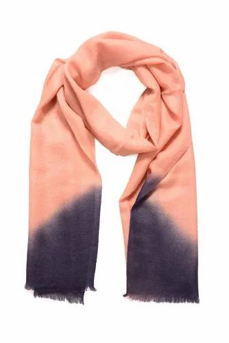 Fine wool Pink Ombre Stoles