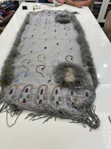 Wool Designer Fur stole
