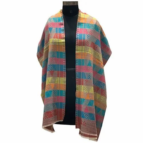 Saan Designs Casual Wear Jacquard Designed Cotton Stole