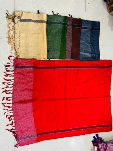 Cotton Viscose Handloom Stoles