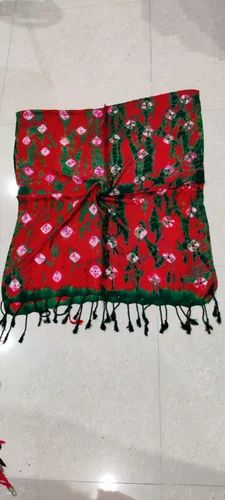 Printed P. N Rayon Bandhej Stole