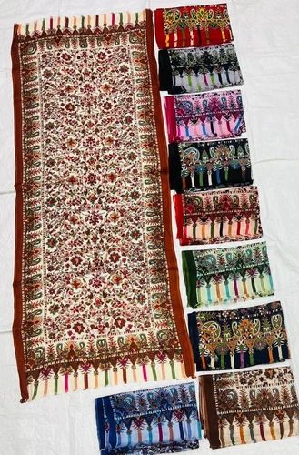 Ladies Printed Rayon Stole