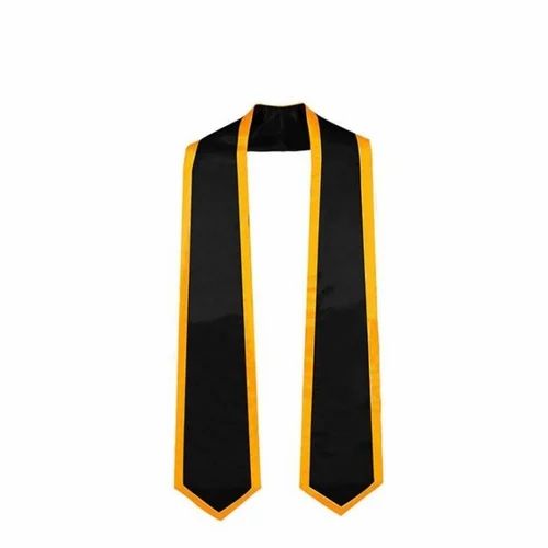 Silk Black Graduation Stole Vendors