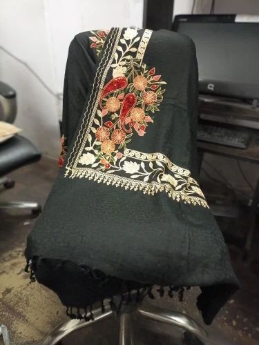 Heavy viscose Kashmiri Embroidery Stole