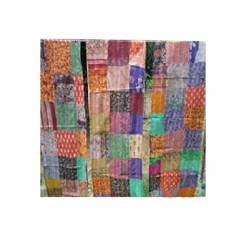 Kantha Silk Patch Stoles